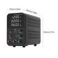 thumbnail image 3 of Labymos Alimentation Électrique DC pour Banc, Affichage Numérique 120V 3A, Commutation Réglable, 3 of 8