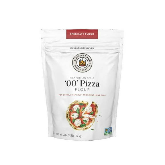 Pack of 4, King Arthur Baking Company Neapolitan-Style '00' Pizza Flour, 48 oz