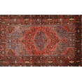 thumbnail image 1 of Ahgly Company Indoor Rectangle Traditional Sienna Brown Persian Area Rugs, 3' x 5', 1 of 6