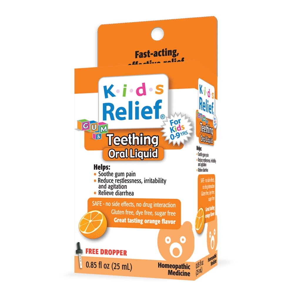 Kids Relief Teething Oral Liquid for Kids 0-9 Years