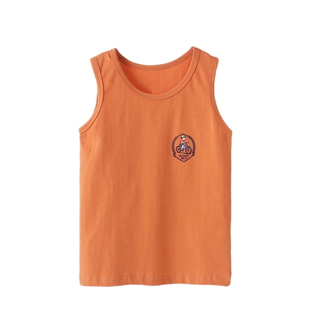 Débardeur pour Filles, Camisole Sans Manches Respirante Type Nuage, Col Rond pour Tenue Décontractée d'Été