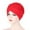 Red, variant on Herrnalise Women Solid Beading India Hat Muslim Ruffle Cancer Chemo Hat Beanie Wrap Cap