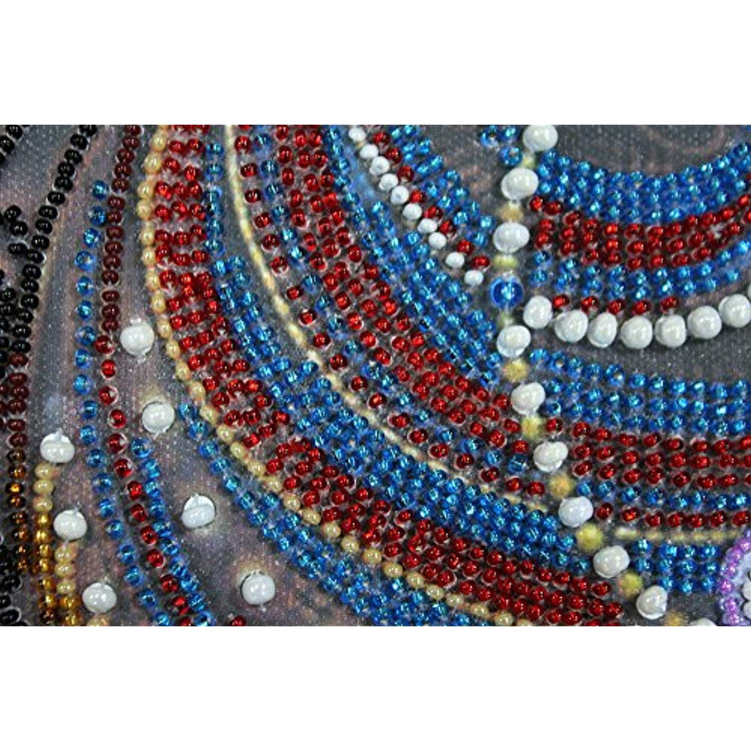 DIY Beaded Embroidery Kit "Colors of Africa"