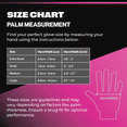 thumbnail image 4 of [100 pack] SureSafe Rose Nitrile Gloves, 3.5 Mil, Pink, Medium, 4 of 6