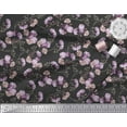 thumbnail image 2 of Soimoi Cotton Duck Fabric Leaves & Peony Floral Print Fabric by Yard 42 Inch Wide, 2 of 3