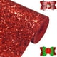 thumbnail image 1 of Rollo de tela con purpurina GreatDiy, color rojo, 30 x 130 cm, piel sintética, 1 of 6