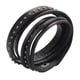 thumbnail image 3 of Pulsera de cuero Vintage Fernando Boho Punk 44cm Negro, 3 of 4