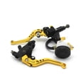 thumbnail image 3 of koolsoo 2 Pcs Levier Cylindrique pour Moto de Rue - Or, 3 of 4