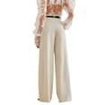 thumbnail image 6 of Women'S High-Waisted Elegant Straight-Cut Business Suit Pants Color L, 6 of 10