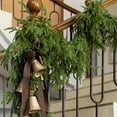 thumbnail image 3 of Guvpev 2Pcs Artificial Norfolk Pine Garlands for Mantel, 6FT Realistic Winter Pine Garland, Flexible Greenery Garland for Home, Holiday, Table, Wall, Windows, Indoor & Outdoor Christmas Decorations, 3 of 8