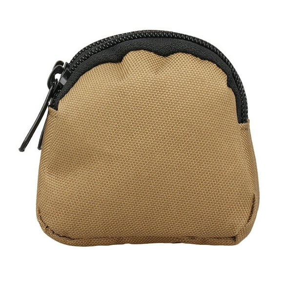 CIMAXIC Khaki Running Waist Bag Multiple Layers Design Portable Pouch 2Pcs