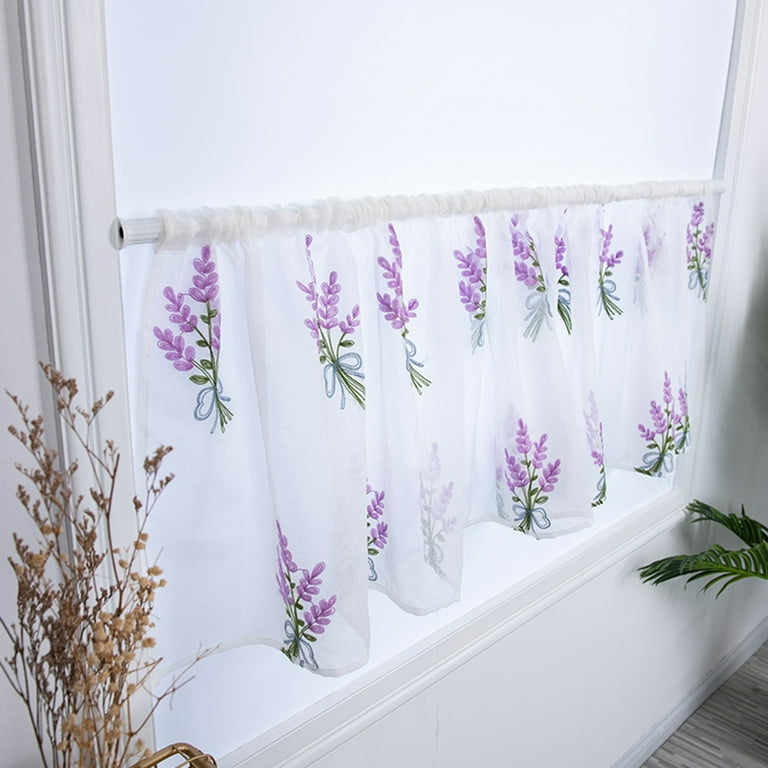 Bathroom window sale curtains walmart