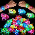 thumbnail image 2 of Pulseras iluminadas GOHEYI como obsequio de fiesta para niños, paquete de 24, 2 of 6