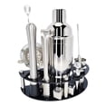 thumbnail image 2 of Juego de coctelera de 12 piezas - Juego de coctelera de acero inoxidable para barman, con todos los accesorios ar, colador de cóctel, SOLEDAD Camarero de acero inoxidable, 2 of 9