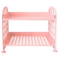 thumbnail image 1 of Countertop Organizer Detachable 2-Tier Makeup Stand Shelf Cosmetics Storage Rack, 1 of 10