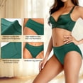 thumbnail image 2 of MecTo Womens Cotton Underwear High Cut Briefs Wicking Stretch Bikini Hipster High Waisted Ladies Panties 5 Pack, 2 of 7