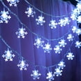 thumbnail image 1 of Guirnaldas navideñas, luces bajas de cadena, iluminación de cable transparente, adornos navideños, adornos navideños para exteriores, adornos iluminados para ventanas, iluminación para, 1 of 5