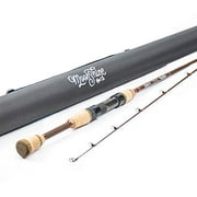 Moonshine Rod Co. The Rambler Series Spin Fishing Rod - 6'6" - Medium Light Fast - 2pcs