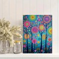 thumbnail image 2 of Abstract Mandala Tree Canvas Wall Art，Living Room Kitchen Hallway Decor, 2 of 8