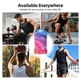 thumbnail image 7 of Fuzoiu Rainbow Glitter Cute Print Men's Sleeveless T-shirt,Sleeveless Tee Shirts,Quick-Dry Athletic Tank Top for Gym, Running, Sports & Outdoor Activities-Small, 7 of 7