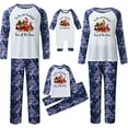 thumbnail image 2 of Matching Christmas Pajamas for the Whole Family Joyful Holiday Truck Design Available in Sizes NB to 6XL, 2 of 7