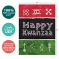 thumbnail image 4 of Tree-Free Greetings Holiday 10 pack with matching envelopes,Eco Friendly,Made in USA,100% Recycled Paper,5”x7”, Batik Kwanzaa (HB53477), 4 of 7