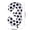 D, variant on Giant Soccer Ball Balloon, 40 Inch Large White Foil Number Sports Themed Party Decoration, Festive Decor Supply for Birthday, Party, Celebration, Event