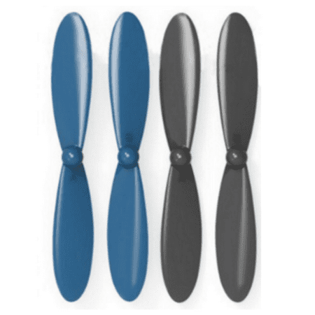 HobbyFlip Propeller Blades Props Propellers Blue and Black Compatible with Traxxas