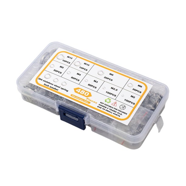 Set De 291 Rondelles Formes Variées Timco – Vis, Ressorts Et Souples !