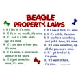 thumbnail image 2 of CafePress - Beagle Property Laws 2 Mug - 11 oz Ceramic Mug - Novelty Coffee Tea Cup, 2 of 3
