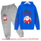 thumbnail image 3 of Christmas Hoodie Set Kids Clothes Girls Hooded Tracksuit Boys Santa Claus Sweatshirt 2pcs Children Stranger Things Clothing, 3 of 5