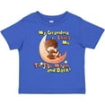 thumbnail image 3 of Inktastic My Grandma Loves Me to the Moon and Back Boys or Girls Toddler T-Shirt, 3 of 5