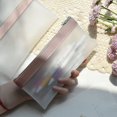 thumbnail image 4 of Transparent Pencil Case,Clear Pencil Bags,Durable and Waterproof Storage Bag for Pens,Makeup,Small Accessories,Office,Travel,Stationery Supplies,4"x7"(Pink), 4 of 4