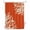 Orange, variant on Shower Curtains for Bathroom-36"x72",Classic Ocean Beige Coral on Orange Waterproof Bath Curtain Grommet Shower Curtain Set with Hooks