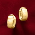 thumbnail image 4 of Ross-Simons Italian 14kt Yellow Gold Huggie Hoop Earrings, Women's, Adult, 4 of 8