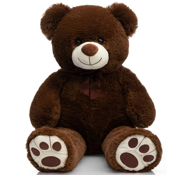 Oso de peluche gigante HollyHome de 90 cm con huellas