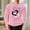 Pink, variant on EchfiProm Valentine T shirts for Men Purple Shirts Graphic Heart Long Sleeve Summer Adults Tops S