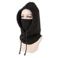 thumbnail image 1 of Máscara de cara y cuello de lana pesada para clima fríoMáscara táctica de deportes al aire libre de peso pesado-Sombrero de invierno para hombre Cara de clima frío, 1 of 5