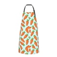 thumbnail image 2 of Naloa Cartoon Carrot Apron Kitchen Aprons with Pockets for Women Men Chef, 2 of 8