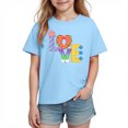 thumbnail image 2 of hengsof Children's Short Sleeve Printed T-shirt Tops, 2 of 8