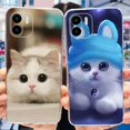 thumbnail image 4 of Cute Animals Pattern Case For Xiaomi Redmi A1+ A2+ Coques Camera Protection Soft Capas For Redmi A2 A1 A1Plus Clear Bumper Case 717 Redmi A2 Plus, 4 of 6