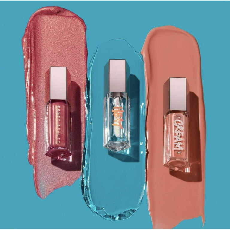 New Fenty Mini Gloss Bomb duo with set exclusive shade Pink Dragonfly &  keychain holder available on their site for $24 : r/MUAontheCheap