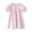 Pink, variant on SUYIDA Girls Summer Flutter Sleeve Dress, Casual Party Outfit A Line Knee Length, Twirl Playful Daily Wear for Kids