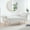 White, variant on Chaise Lounge With Scroll Arms, Soft Upholstery, High Rebound Sponge, Stable Birch Legs, Elegant Appearance, 67.16"w X 28.52"h 27.89"d