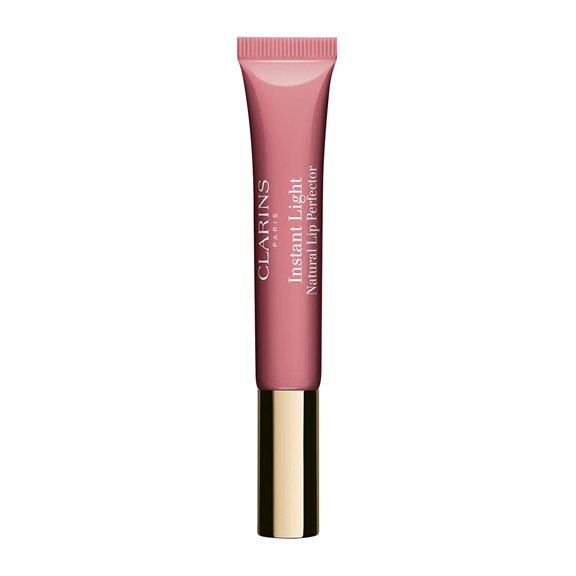 Clarins Natural Lip Perfector 01 Rose Shimmer 0.35 oz