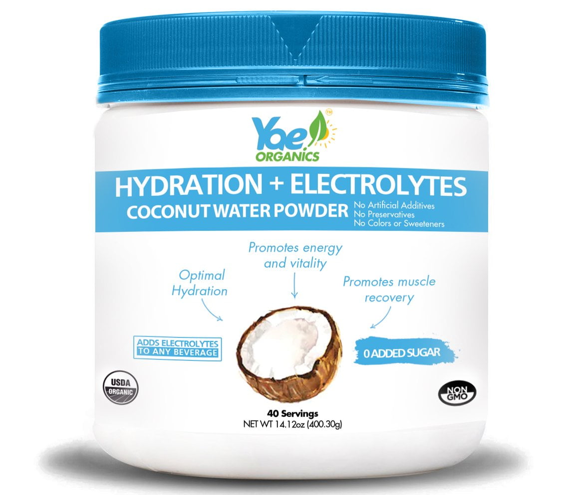 Yae Organics Organic Coconut Water Powder for Hydration & Essential