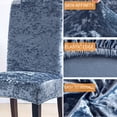 thumbnail image 4 of EIMELI Elastic Dining Chair Cover Multicolor Wear-resistant  the Simple Style Recliner Slipcovers Home Supplies, 4 of 6