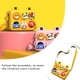 thumbnail image 4 of Bolso para niños Qarigey Diseño lindo Suavidad Regalo de Navidad Paquete de cofre pequeño liviano Múltiples patrones Amarillo, 4 of 6