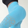 thumbnail image 4 of Hilenly Womens Workout Leggings High Waist Tummy Control Yoga Pants Butt Liftting Gym Pants with Mesh Cut Out, 4 of 4