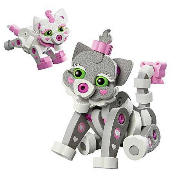 Bloco Toys Cat and Kitten Building Kit Toy